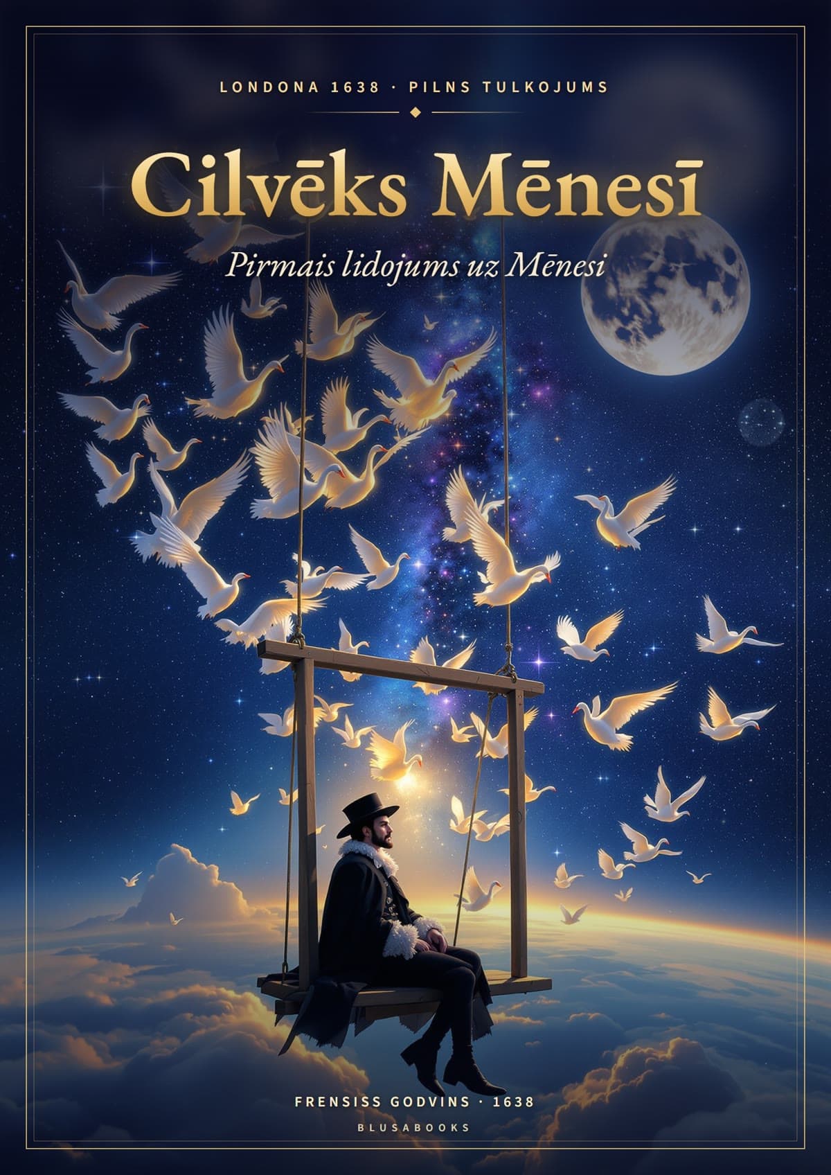 Cilvēks Mēnesī. Pirmais lidojums uz Mēnesi — cover