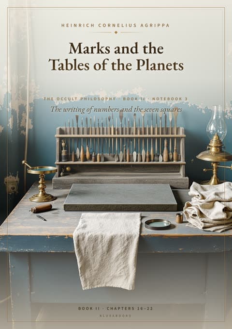 Marks and the Tables of the Planets