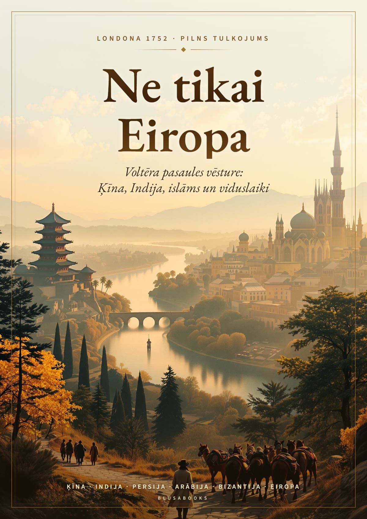 Ne tikai Eiropa. Voltēra pasaules vēsture — cover