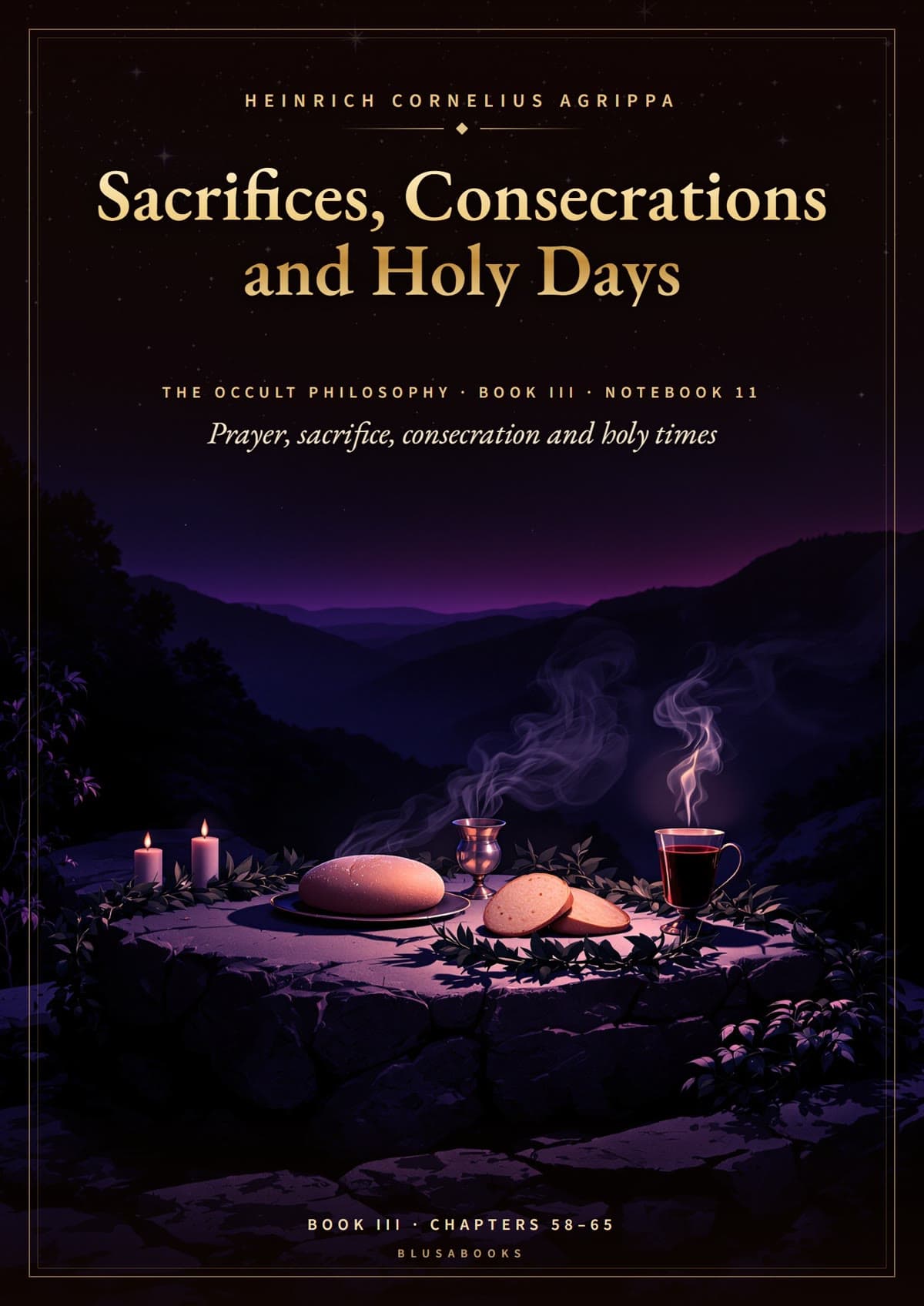 Sacrifices, Consecrations and Holy Days — cover
