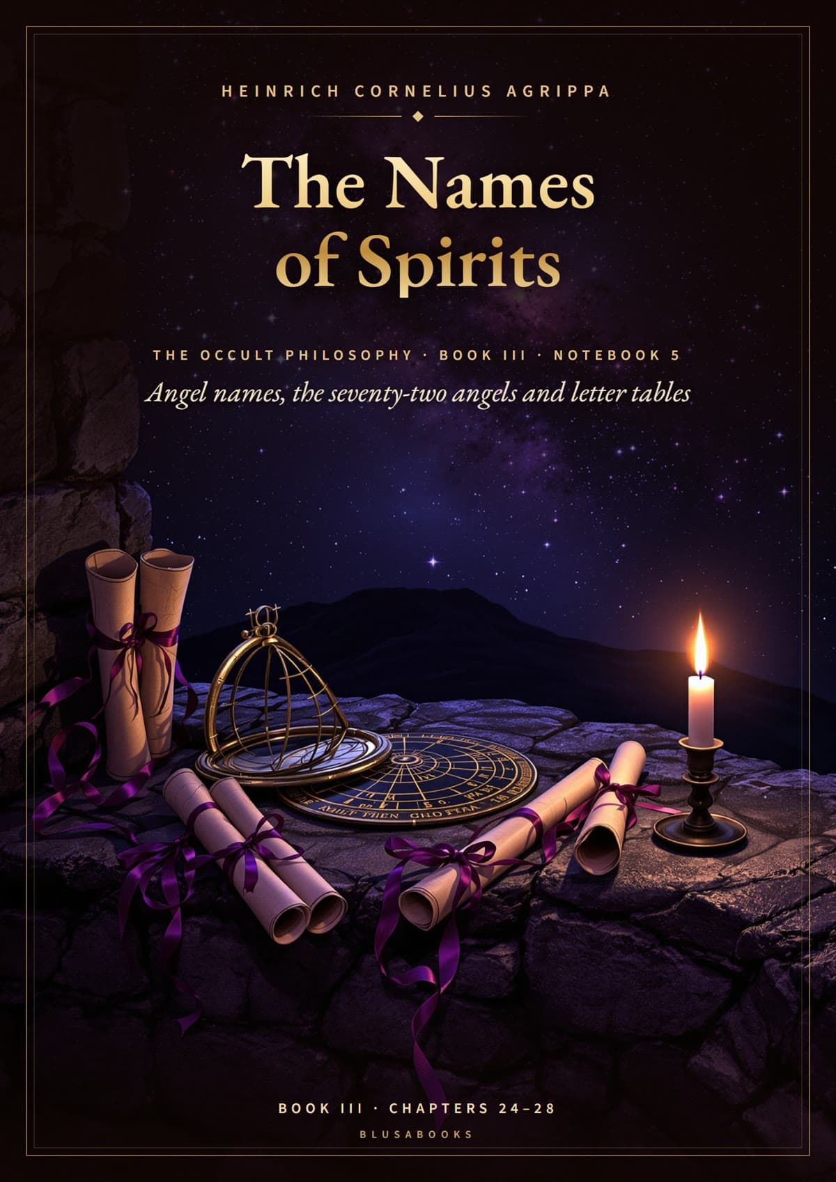 The Names of Spirits — cover